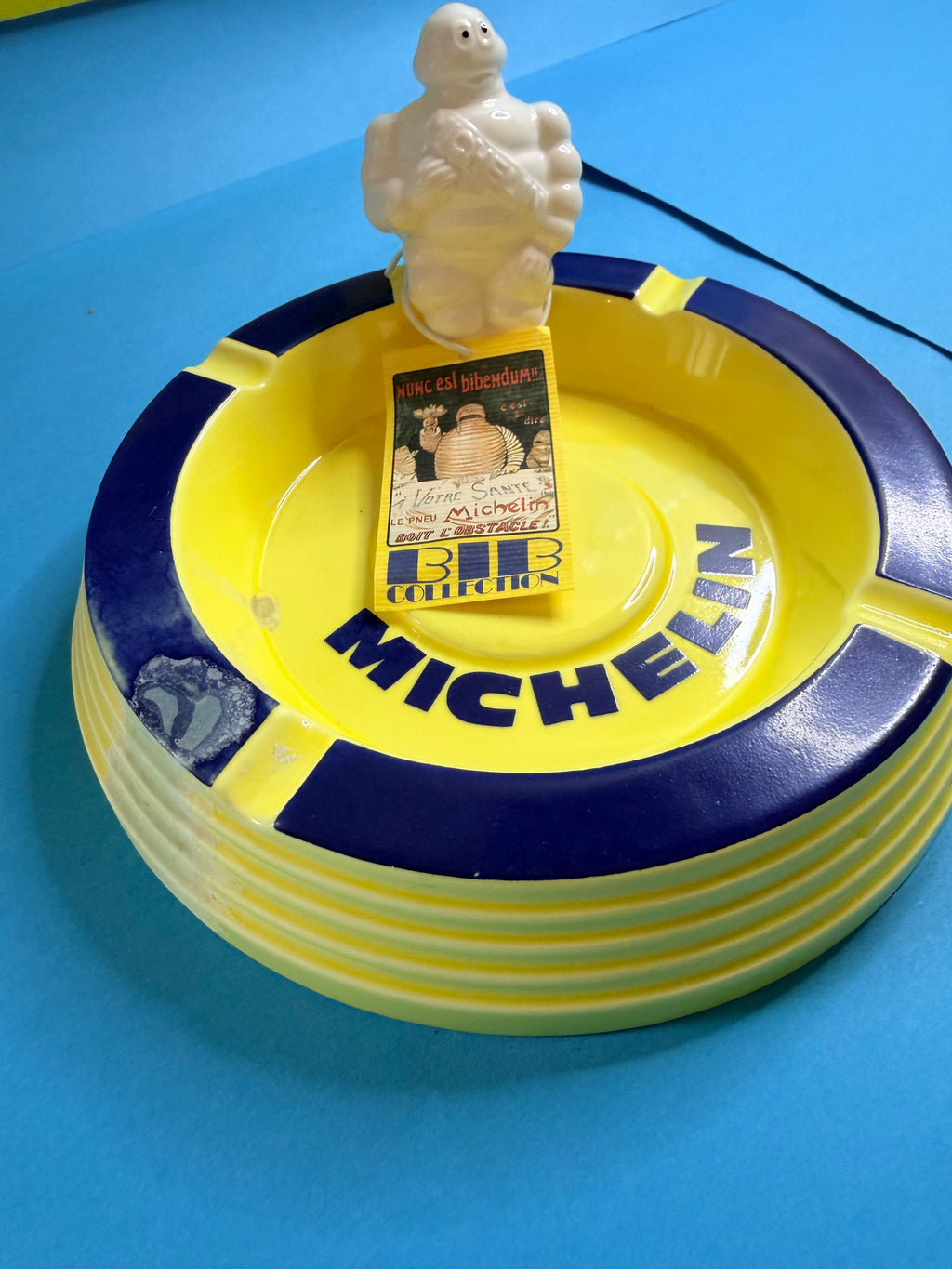 MICHELIN BIBENDUM COLLECTION CENDRIER ROND