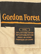 Étiquette Gordon Forest chemise MICHELIN Bibendum vintage neuve XXL