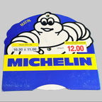 Disque de stationnement Michelin Bibendum vintage position Matin – ancien objet publicitaire automobile de collection