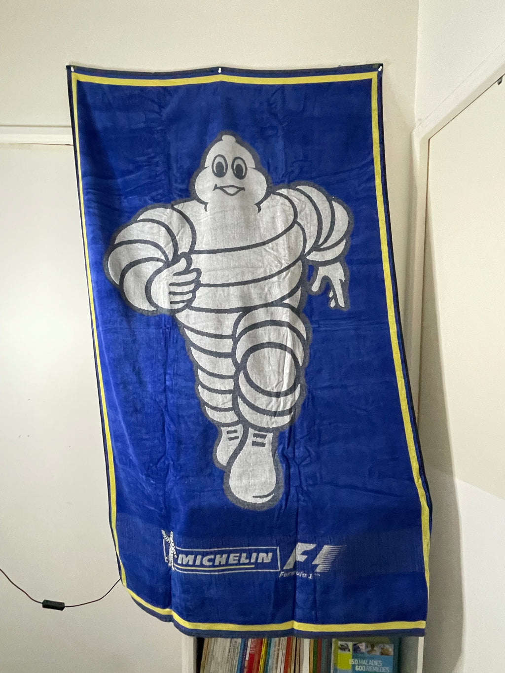 SERVIETTE DE PLAGE MICHELIN BIBENDUM F1