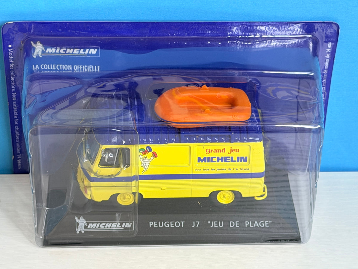 Peugeot J7 « Jeu de plage » Michelin – Miniature publicitaire de collection