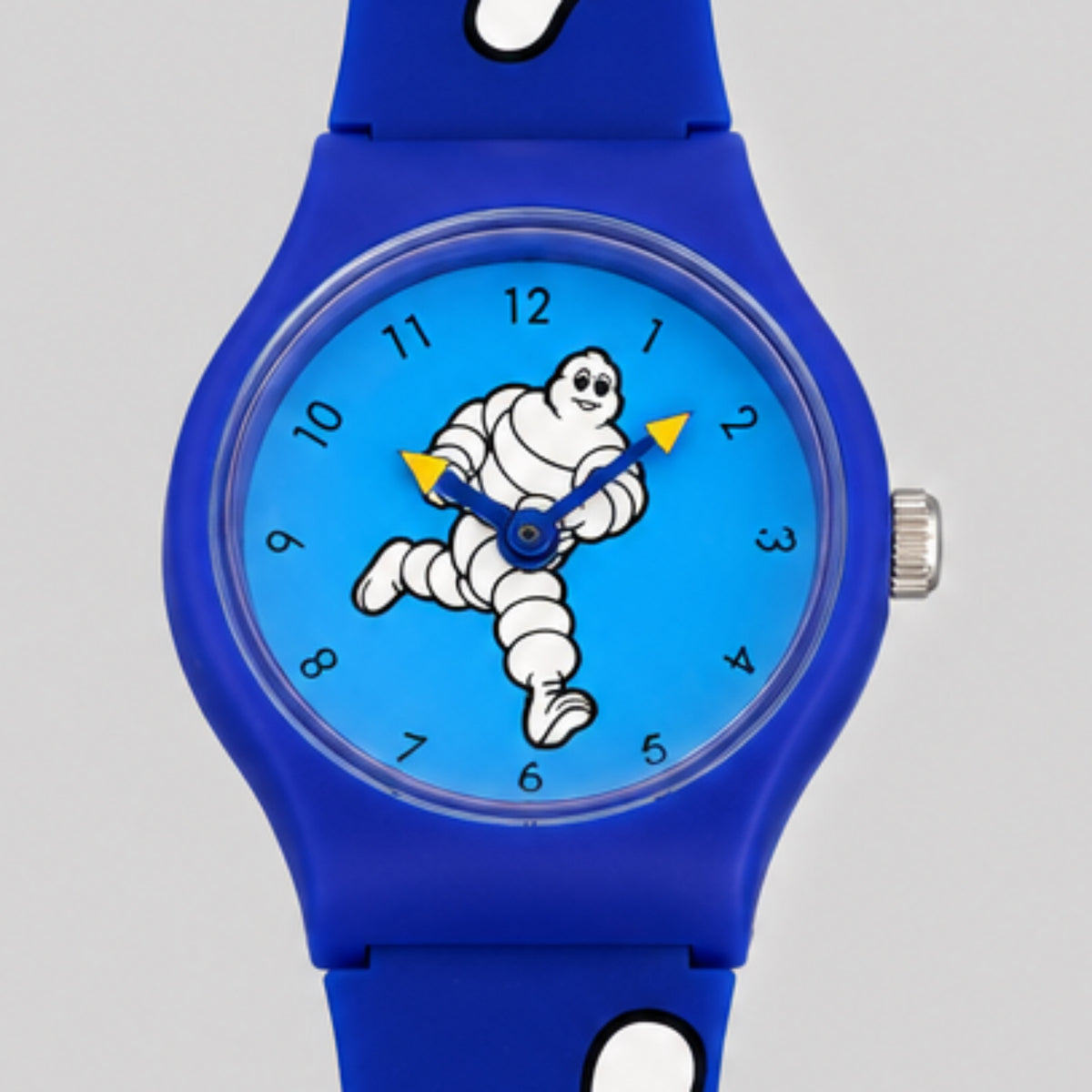 Montre enfant MICHELIN Bibendum vintage bleue – Neuve avec emballage d’origine