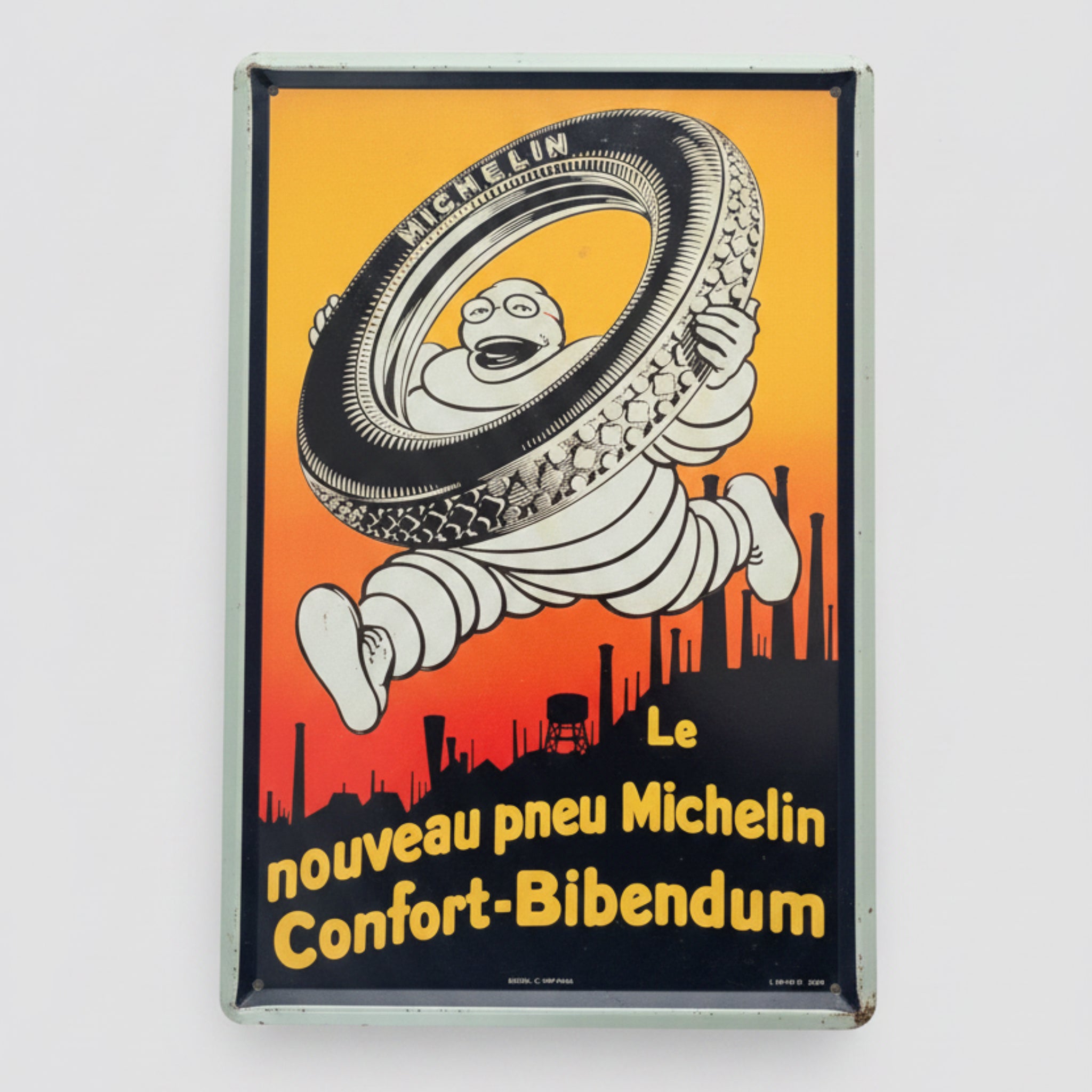 MICHELIN PLAQUE METALLIQUE
