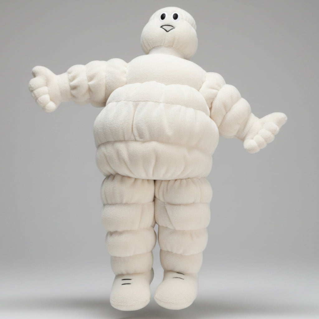 PELUCHE BIBENDUM MICHELIN MAN