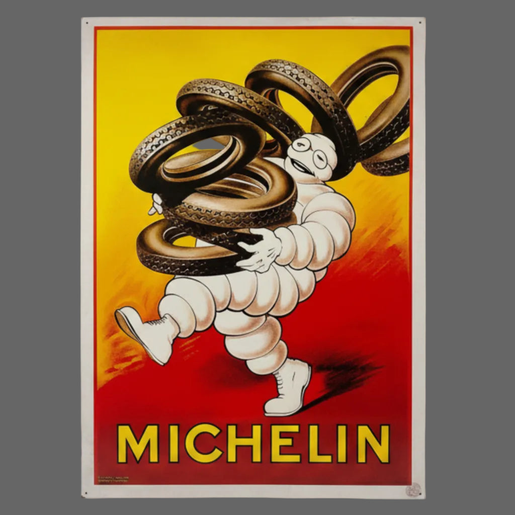 PLAQUE PUBLICITAIRE MICHELIN