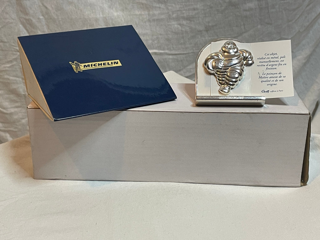 Presse-papier Bibendum MICHELIN Curti Design Paris avec boîte d'origine