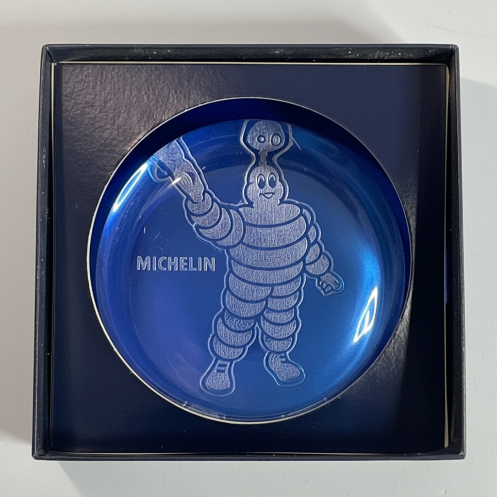 MICHELIN BIBENDUM PRESSE PAPAIER ROND 3D