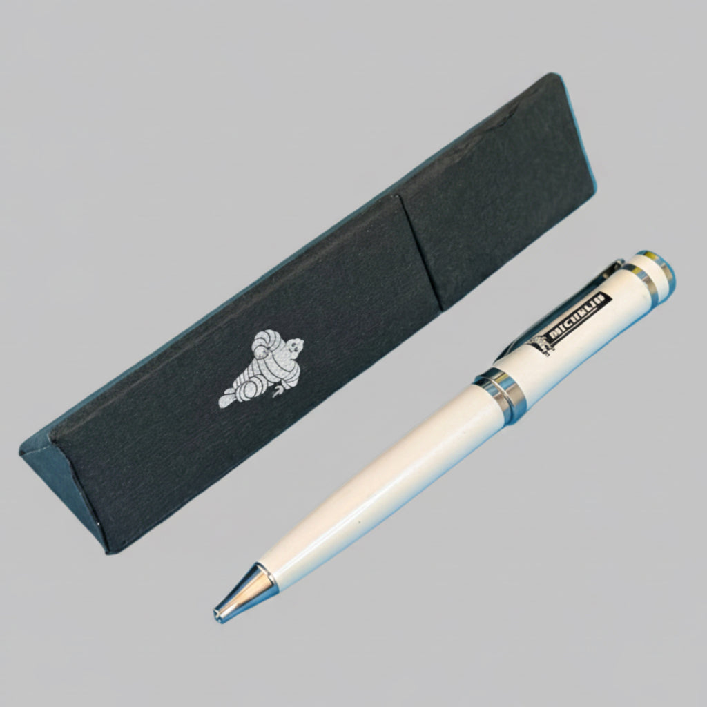 STYLO BILLE MICHELIN BIBENDUM AVEC ÉTUI D'ORIGINE