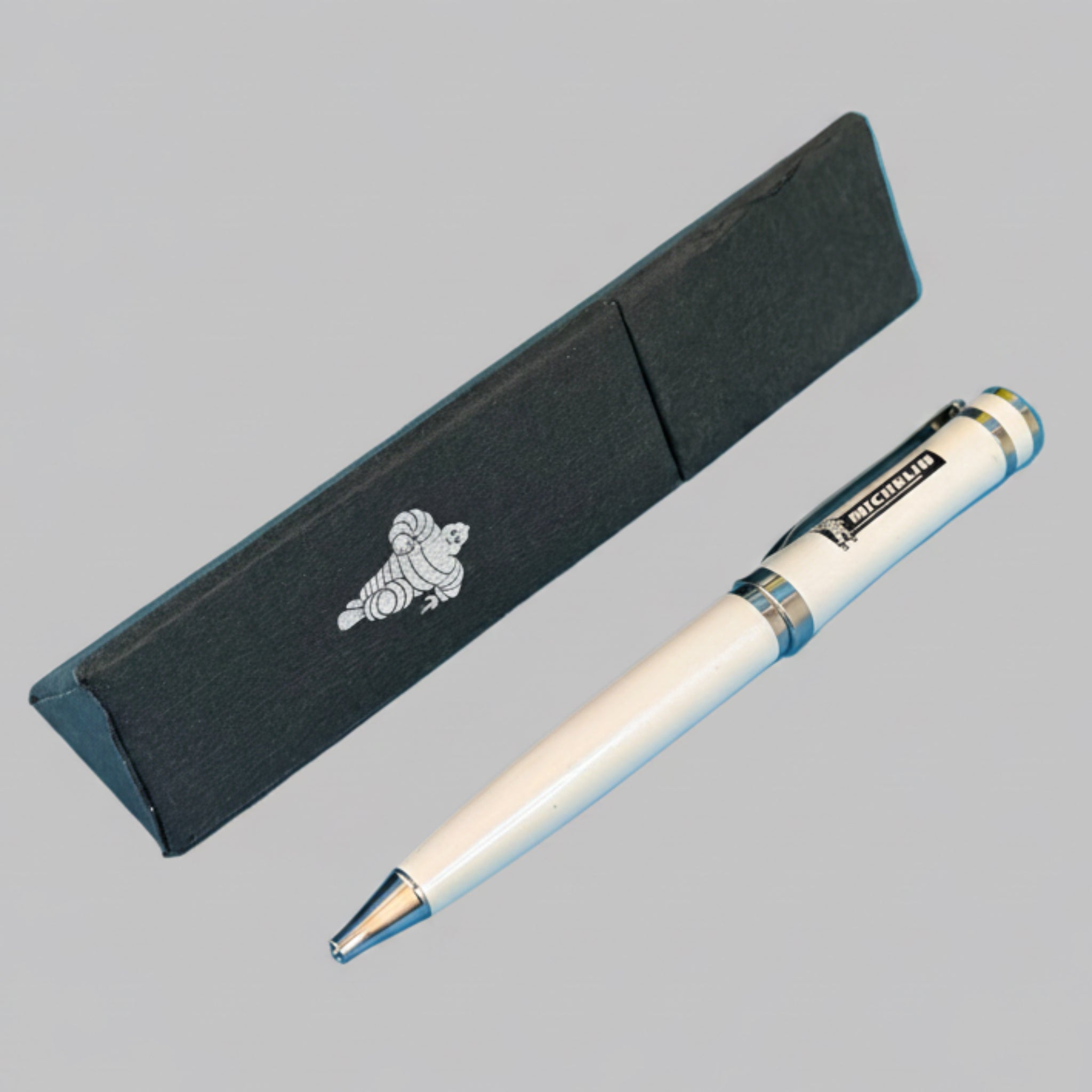 STYLO BILLE MICHELIN BIBENDUM AVEC ÉTUI D'ORIGINE