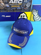 Casquette Michelin Podium collector avec lauriers brodés photographiée dans l’univers AEC Shop