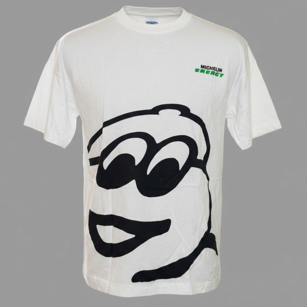 T-shirt MICHELIN Energy vintage Bibendum blanc taille XL neuf