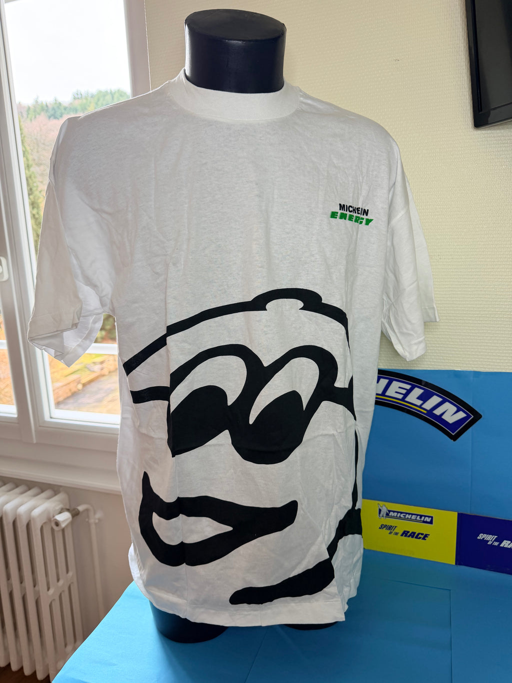 T-shirt MICHELIN Energy Bibendum vintage XL conservé sous blister
