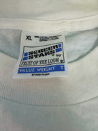 Étiquette Screen Stars Fruit of the Loom t-shirt MICHELIN vintage XL