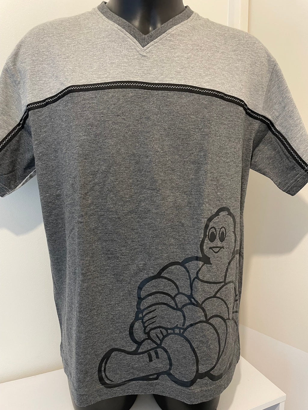 ANCIEN TEE SHIRT MICHELIN BIBENDEM COL EN V NEUF