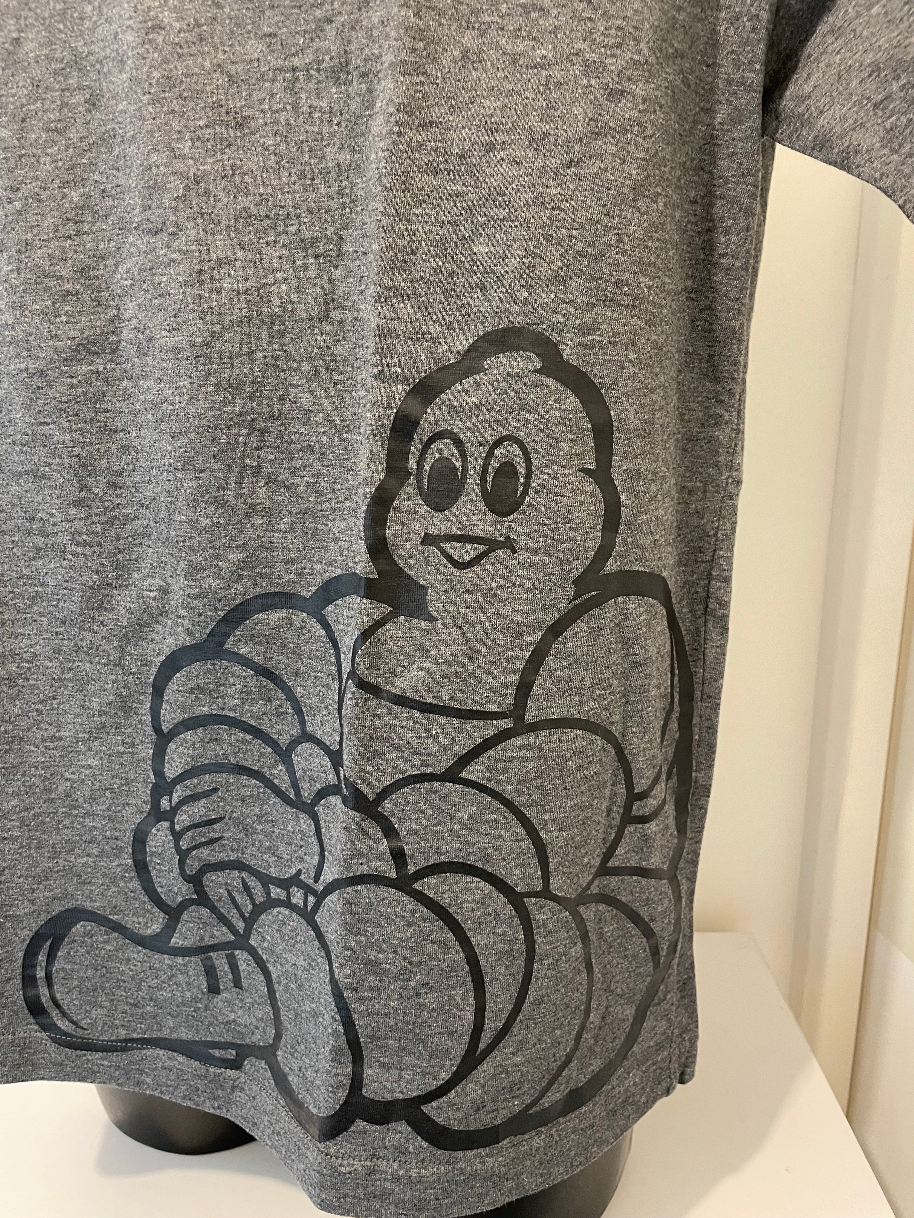 ANCIEN TEE SHIRT MICHELIN BIBENDEM COL EN V NEUF