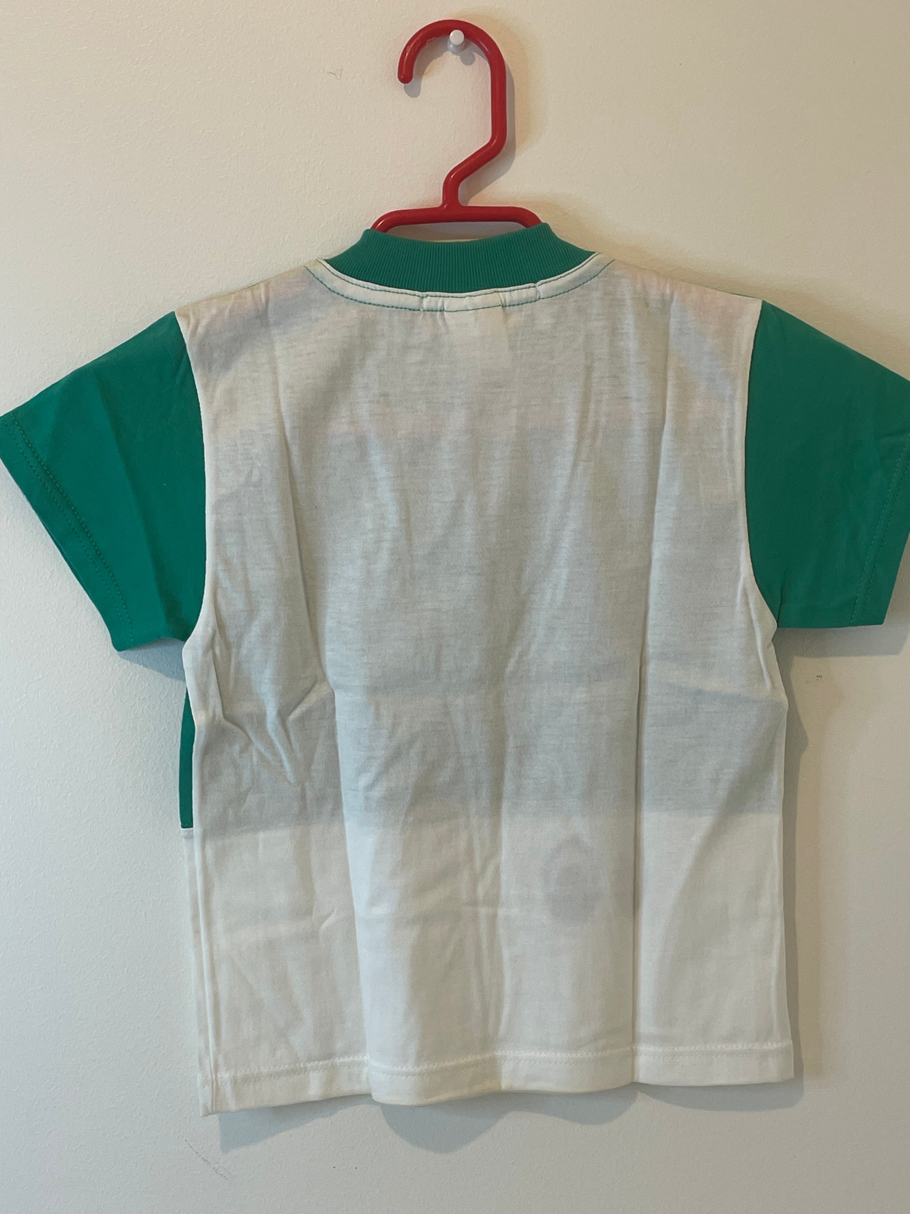 ANCIEN TEE SHIRT ENFANT MICHELIN BIBENDUM "J'AI 5 ANS" OFFICIEL NEUF