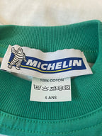ANCIEN TEE SHIRT ENFANT MICHELIN BIBENDUM "J'AI 5 ANS" OFFICIEL NEUF