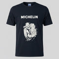 T-shirt MICHELIN Bibendum Motard vintage noir taille XL neuf sous blister