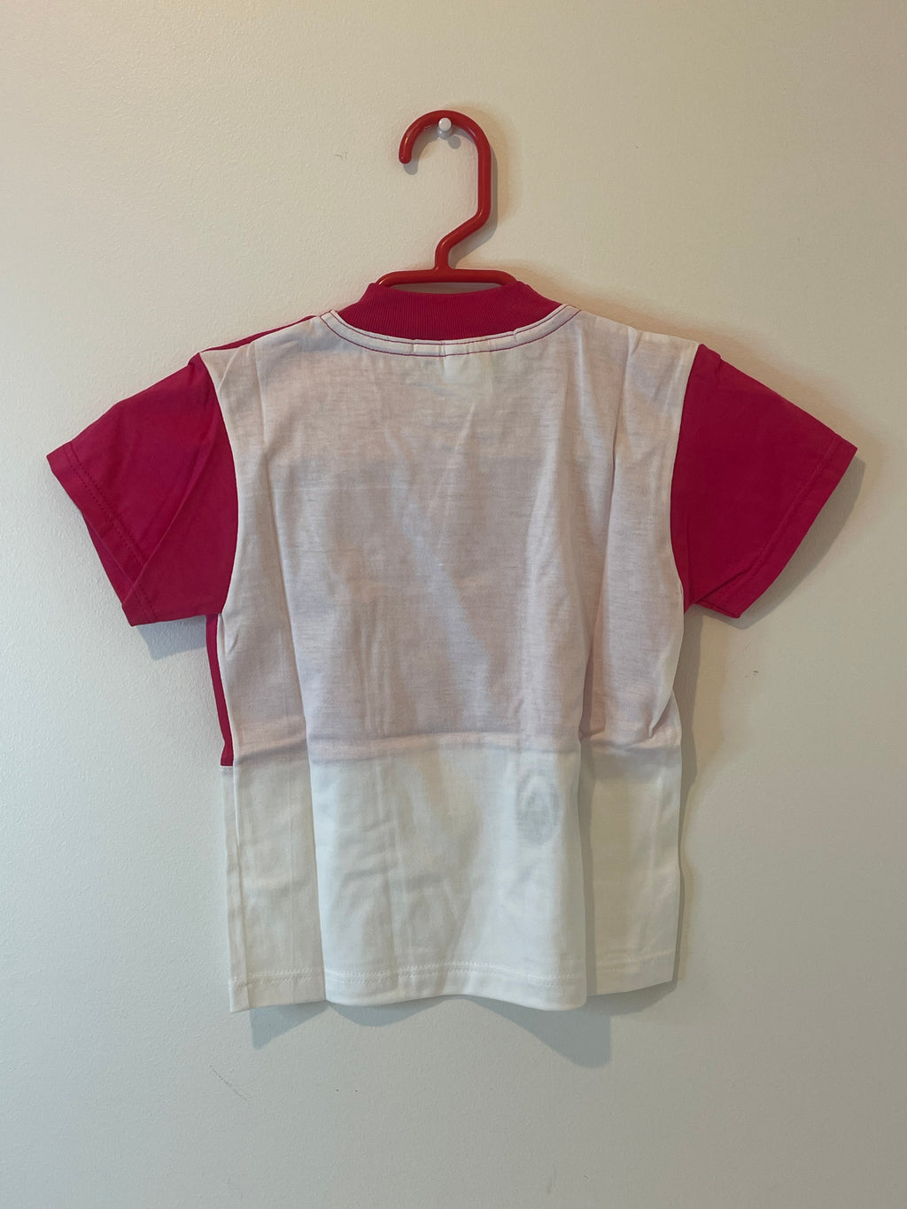 ANCIEN TEE SHIRT ENFANT MICHELIN BIBENDUM "J'AI 4 ANS" OFFICIEL NEUF