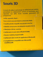 Emballage d’origine de la souris 3D Michelin Twingo avec descriptif du produit