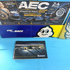 Brochure collector Michelin Formule 1 2003 présentée dans l'univers Shop AEC, document historique destiné aux collectionneurs de sport automobile.