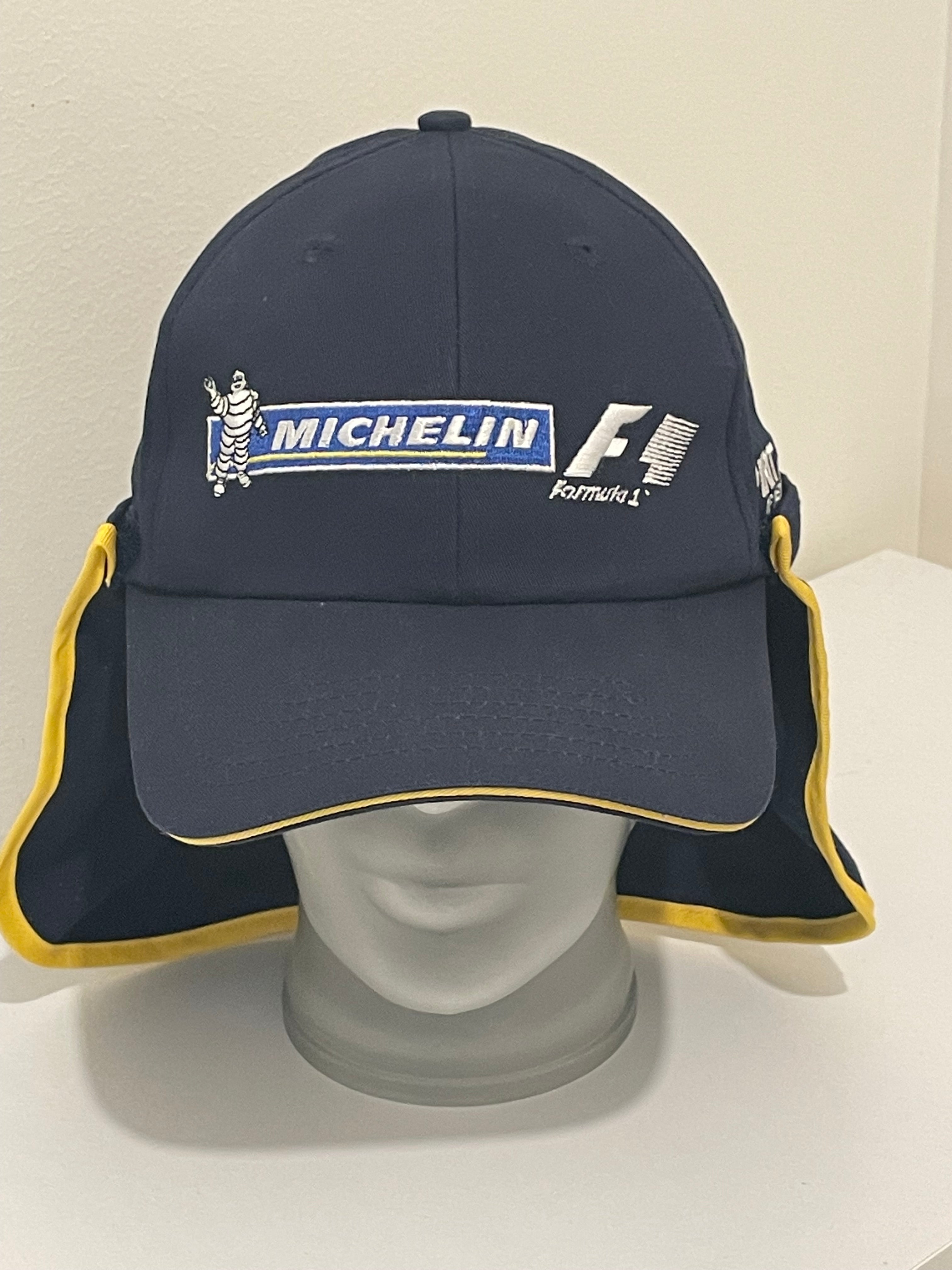 CASQUETTE MICHELIN FORMULE 1  (Protège-nuque amovible)