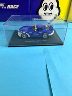 Vue de dessus Dodge Viper Michelin Driving Experience 1/43 dans coffret Universal Hobbies d’origine