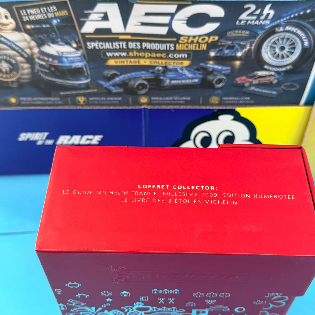 Coffret collector 100e édition Guide Michelin France 2009 édition limitée et numérotée