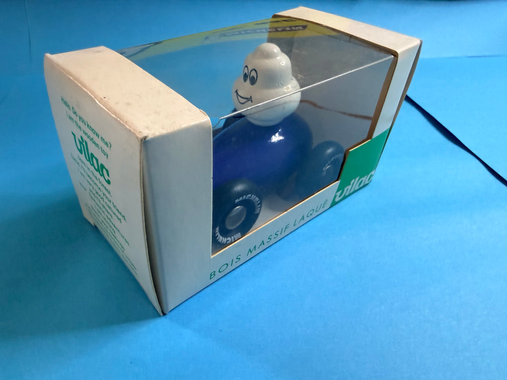 Jouet VILAC Michelin Formula 1 bleue avec Bibendum, neuf avec emballage