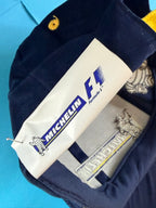 Étiquette Michelin Formula 1 de la casquette F1 neuve avec logos Michelin et Bibendum