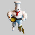 Bibendum Michelin cuistot figurine de collection 10 cm neuve