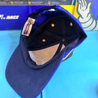 Étiquette Michelin d'origine, coutures intérieures et finitions détaillées de cette casquette neuve.
