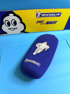 Face Bibendum et logo Michelin du porte-canette WRC de collection