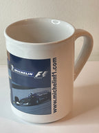 Mug F1 Spirit Race neuf jamais utilisé – vue latérale du décor Formula 1