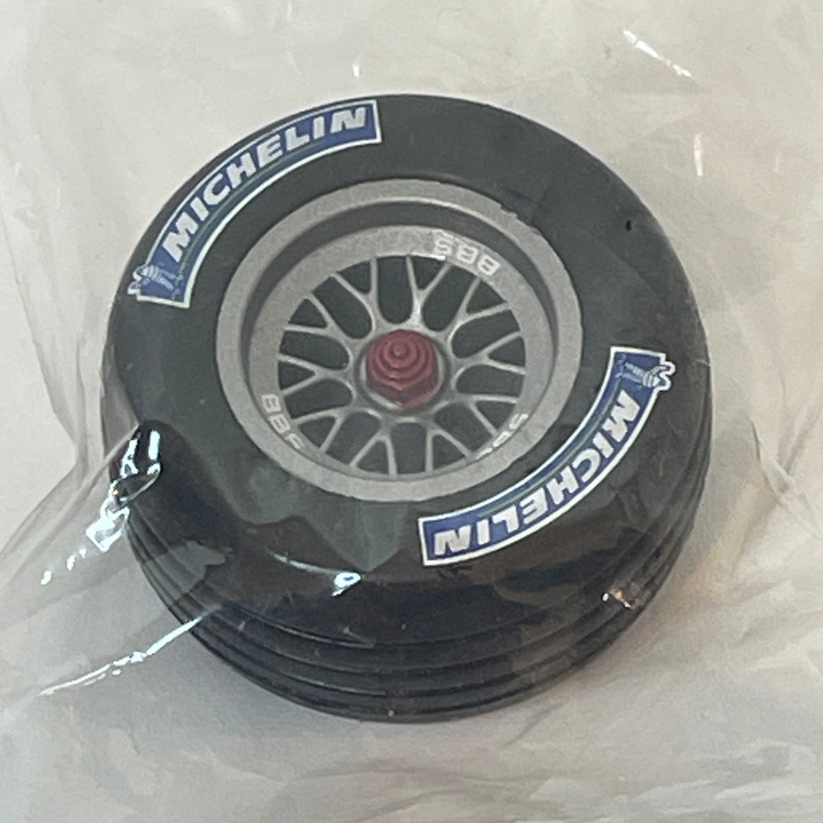 Roue miniature MICHELIN WRC 3 cm neuve sous emballage scellé – vue de face