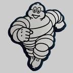 Bibendum MICHELIN autocollant de collection neuf 6,5 × 5 cm – vue de face – AEC Shop