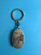 Vue complète du porte-clés Michelin Pichard SA avec pendentif en métal