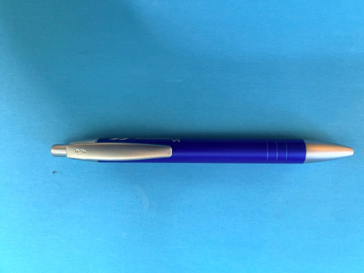 Stylo MICHELIN F1 Jumbo Metal avec mine neuve – vue de profil