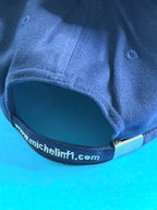 Sangle arrière réglable de la casquette Michelin Formula 1 avec inscription http://michelinf1.com brodée et boucle métallique.