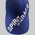 Casquette Michelin F1 Spirit of the Race bleu marine neuve avec grande broderie blanche sur la visière.