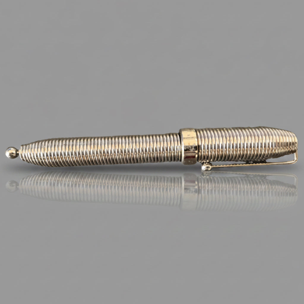 RARE STYLO BILLE MICHELIN ADDEX DESIGN EN METAL