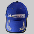 Casquette Michelin Podium neuve bleue avec logo Bibendum Michelin et lauriers brodés sur la visière